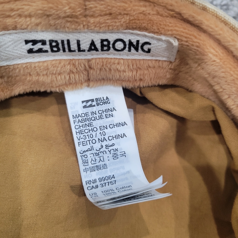 Billabong Tan Jack Hat One Size - Picture 6 of 7